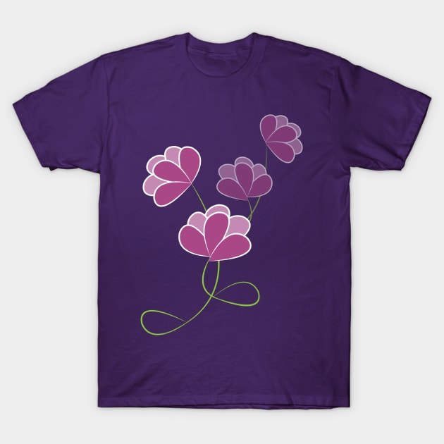 Flowers T-Shirt by dddesign